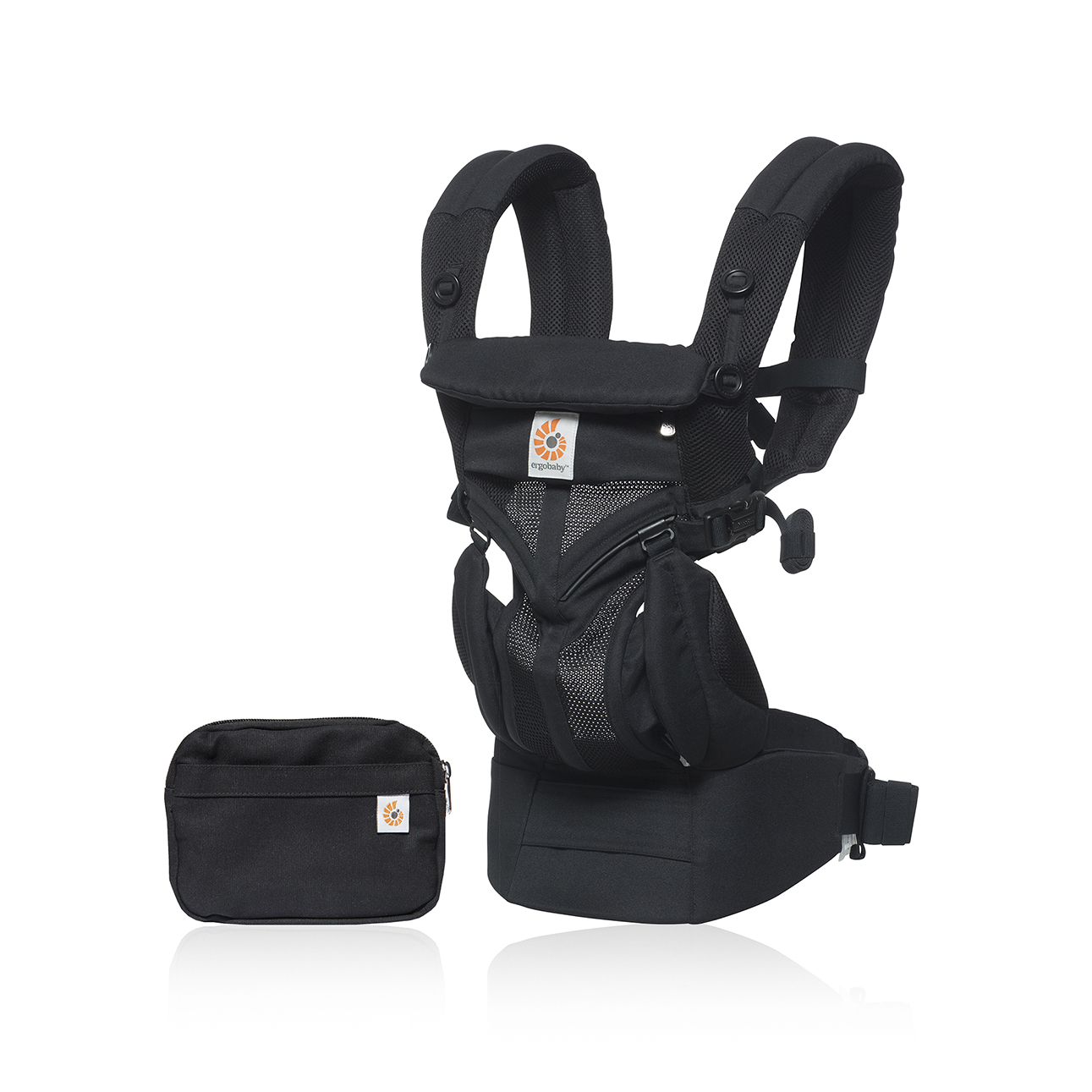 Ergobaby Omni 360 Baby Carrier All-In-One  Cool Air Mesh – Onyx Black