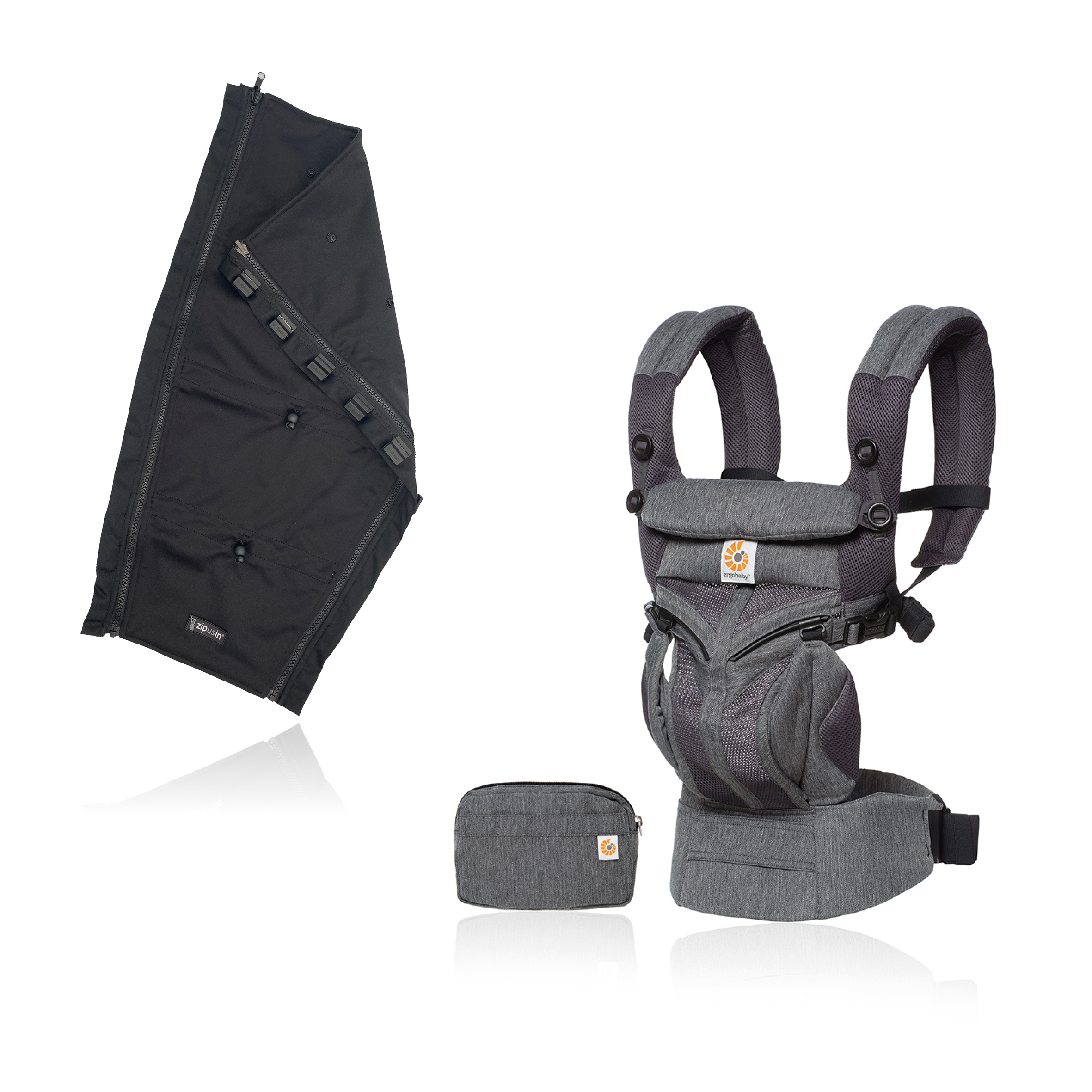 Half Price Universal Jacket Expander Panel With Ergobaby Omni 360 Baby Carrier – Classic Weave